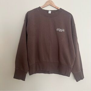 H&M ‘Self Care Club’ Crewneck Sweatshirt